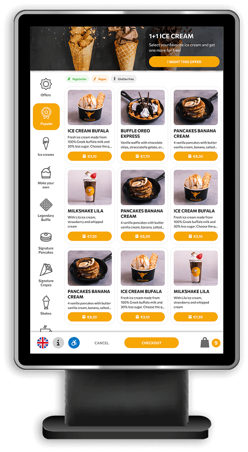 Fast & Intuitive Menu Browsing
